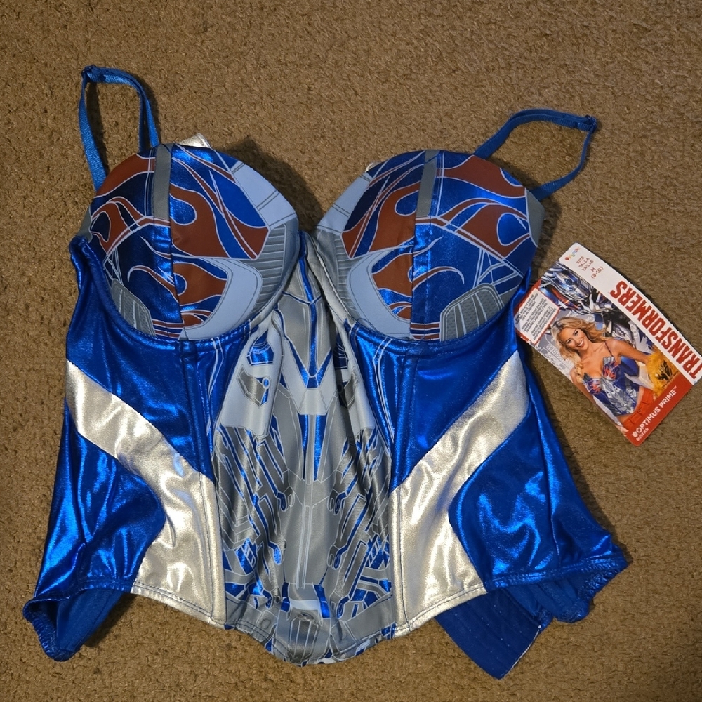 Disguise Blue and Silver Women's Top